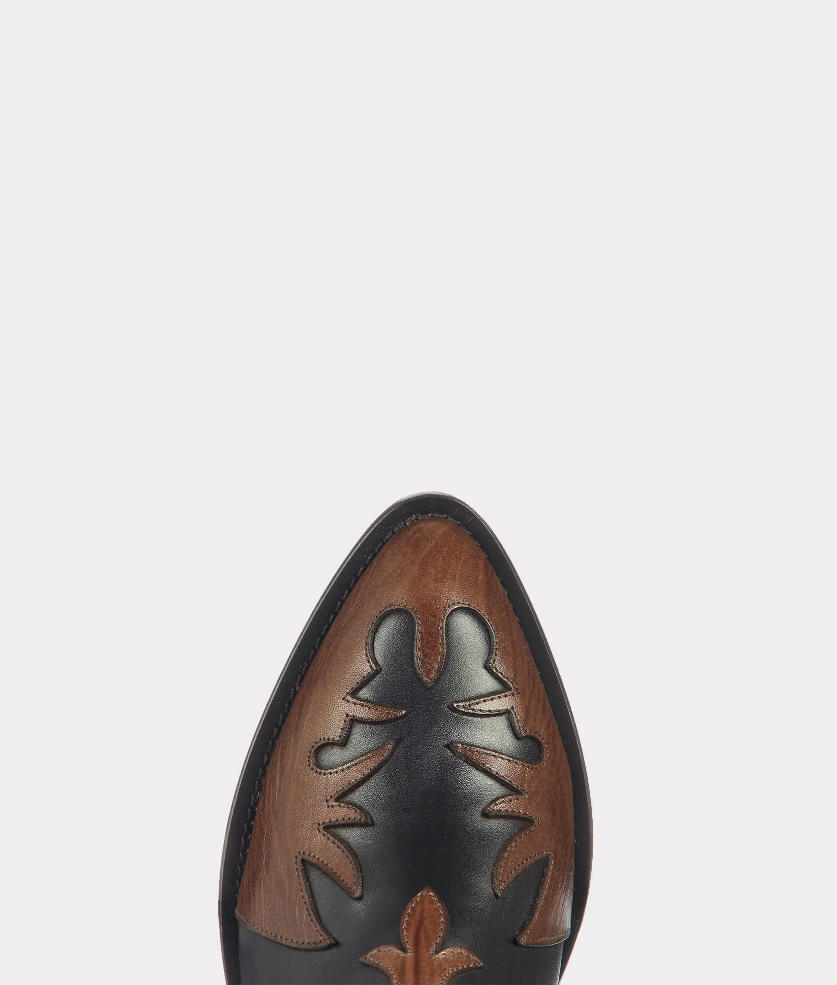 Mattie :: Black/Chocolate - Image 4