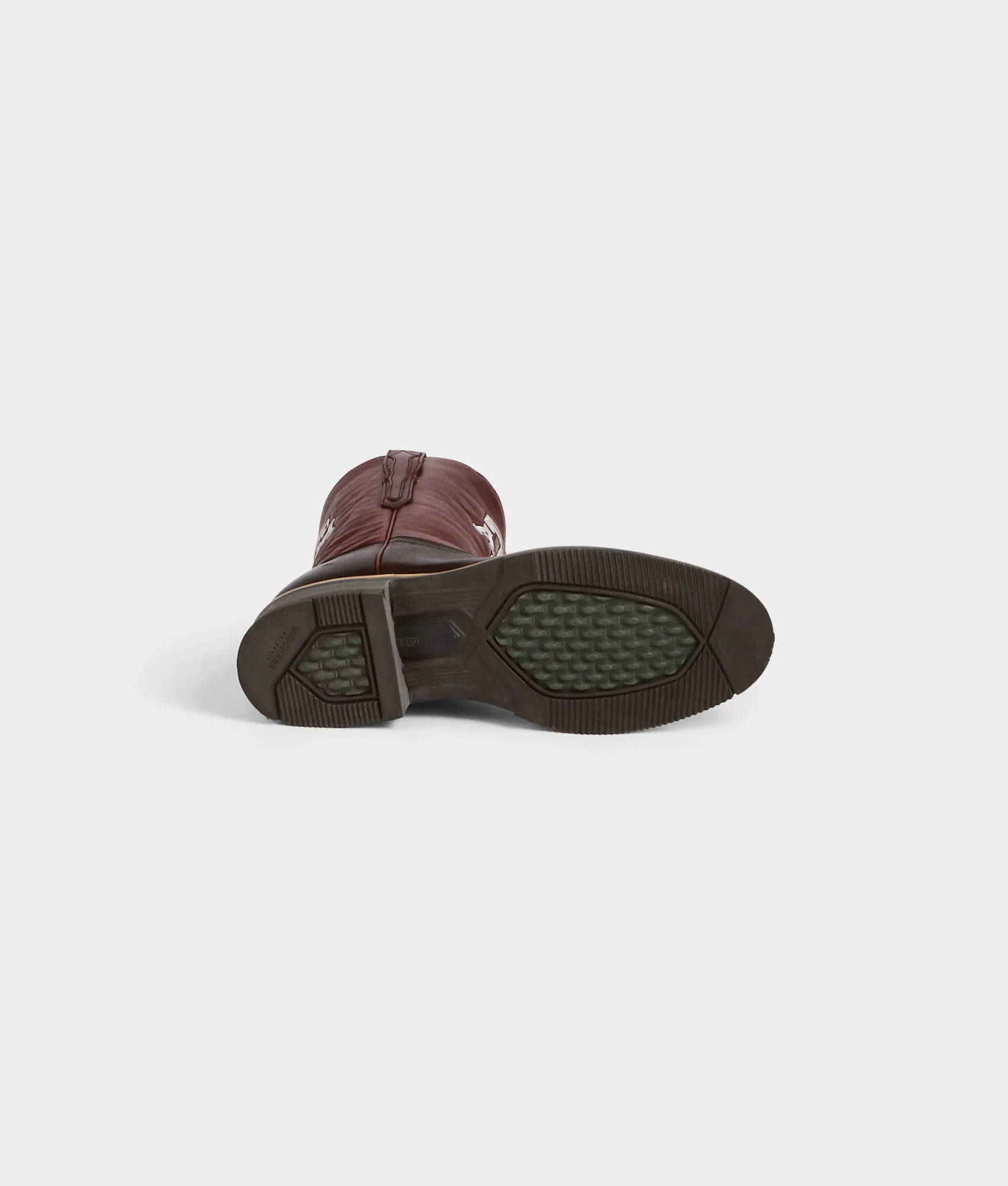 Men's A&M Roper Barn Boot :: Chocolate - Image 6