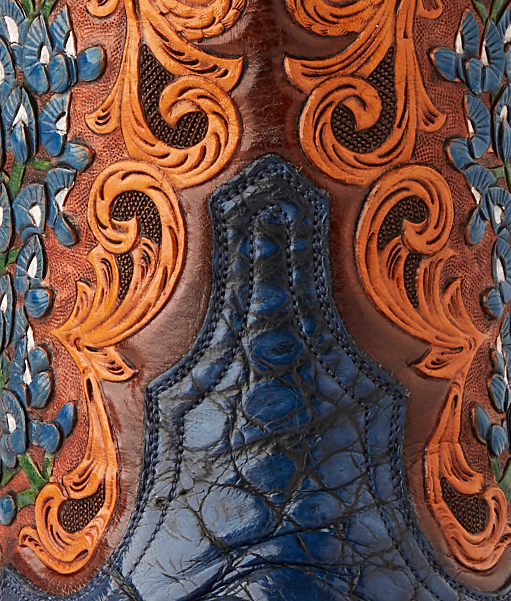 Men's Bluebonnet 140th Anniversary Boot :: Cavalry Blue - Image 13