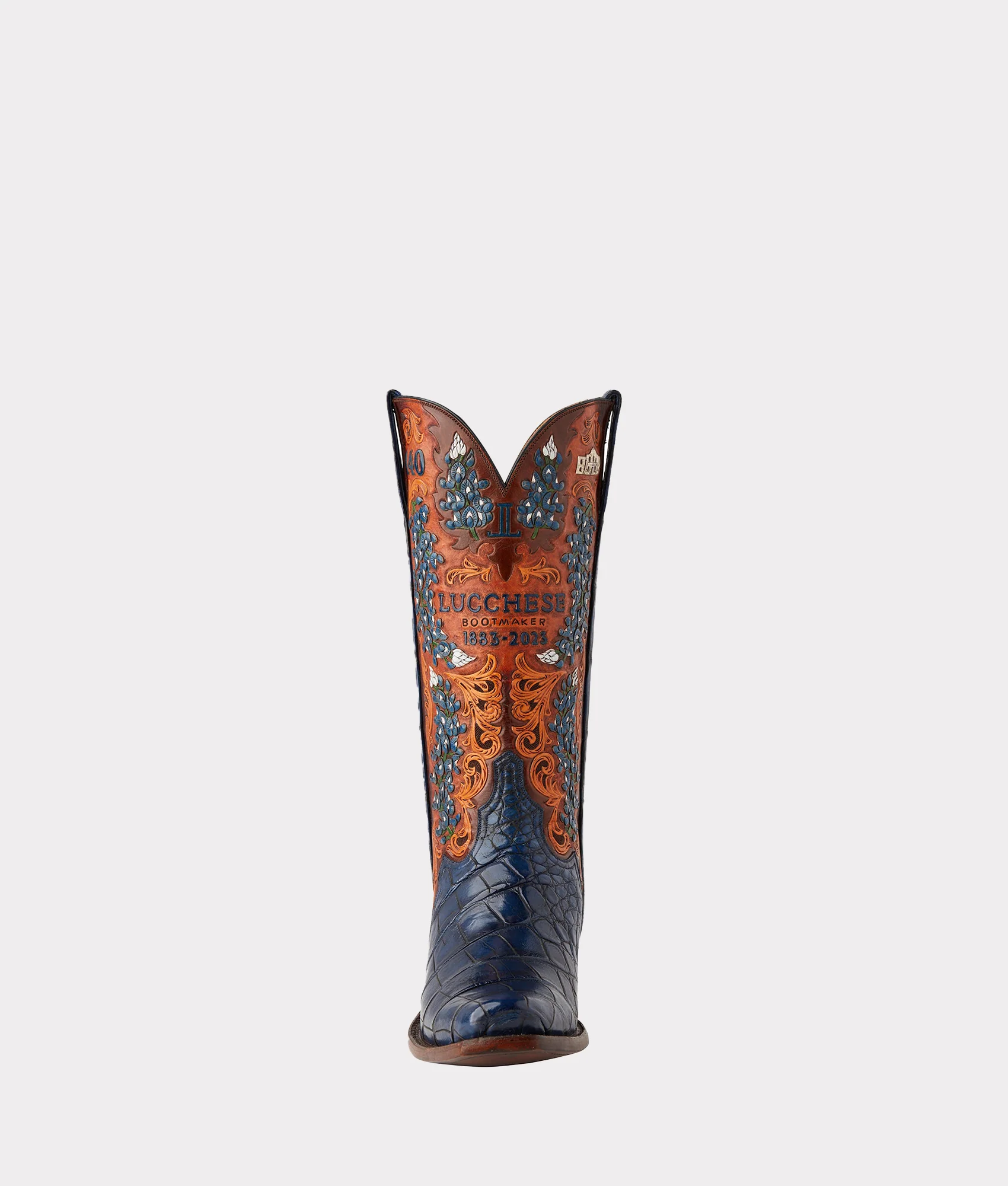 Men's Bluebonnet 140th Anniversary Boot :: Cavalry Blue - Image 2
