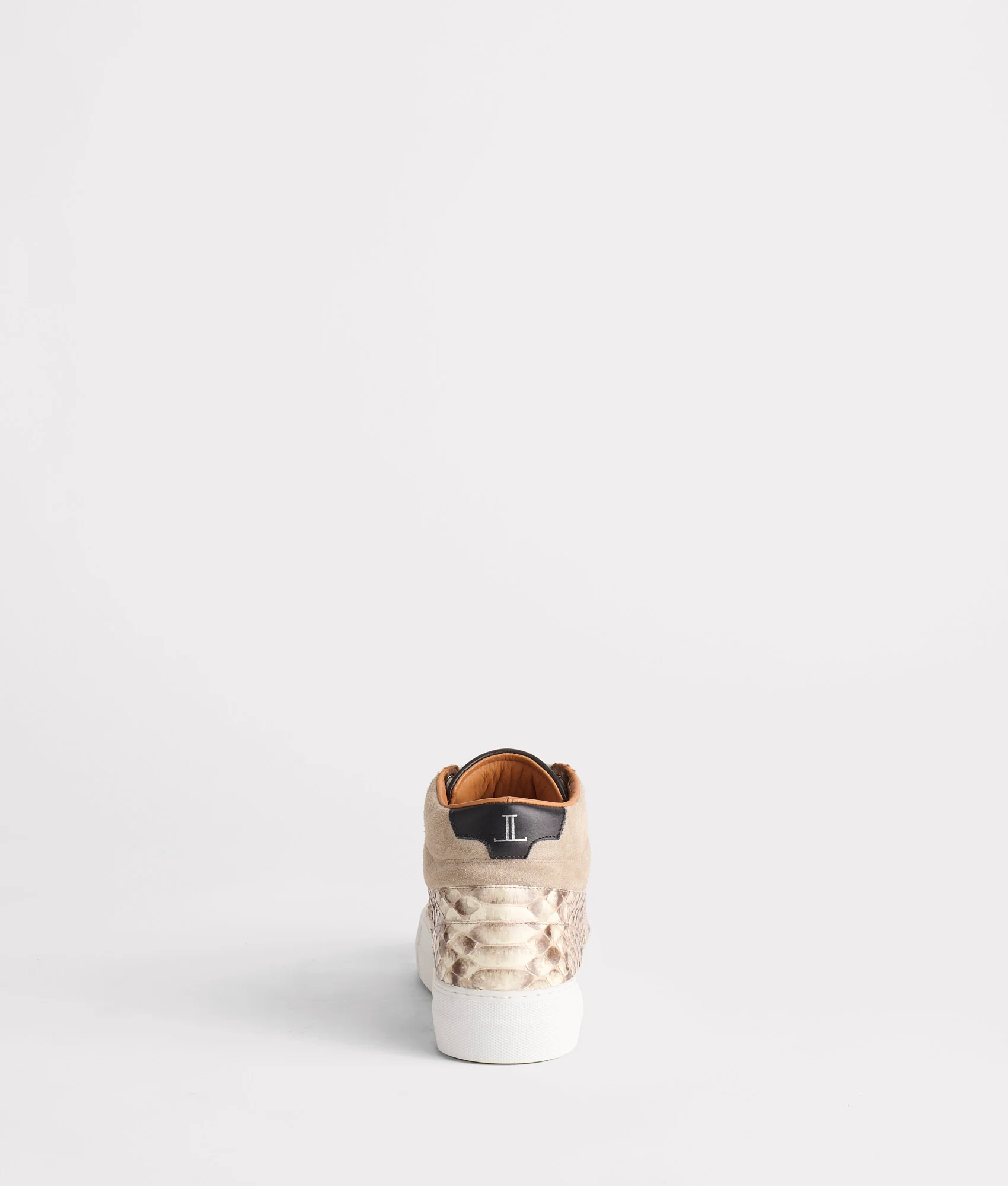 Mosaico High-Top Sneaker :: Black - Image 4