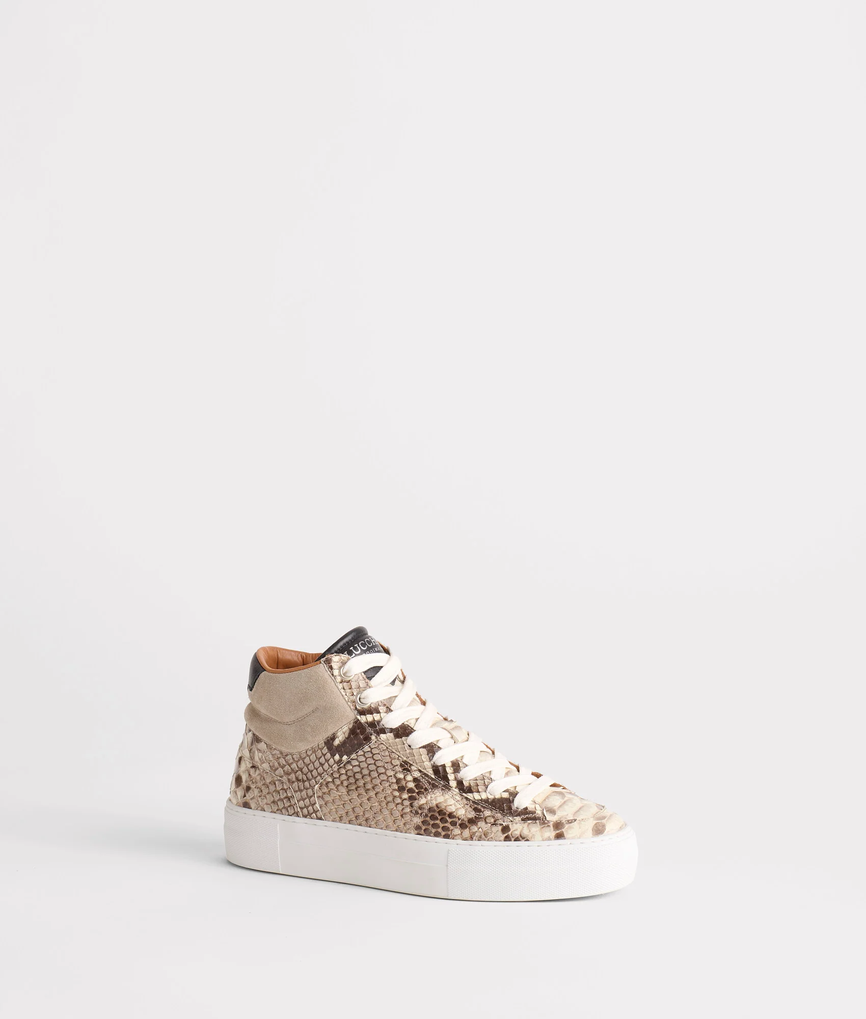 Mosaico High-Top Sneaker :: Black - Image 5