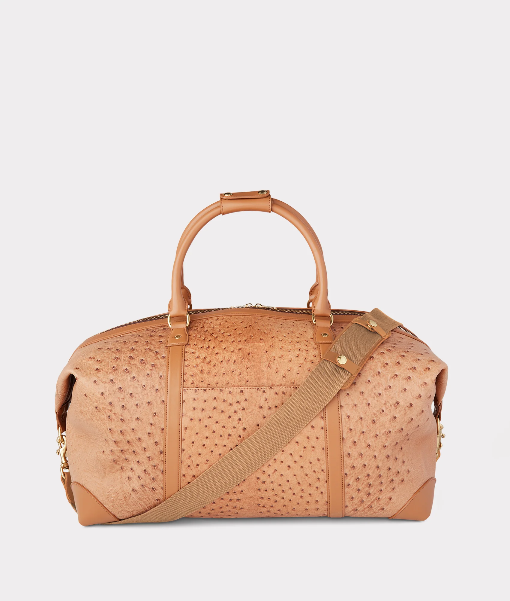 Ostrich Duffle - Large :: Cognac - Image 3