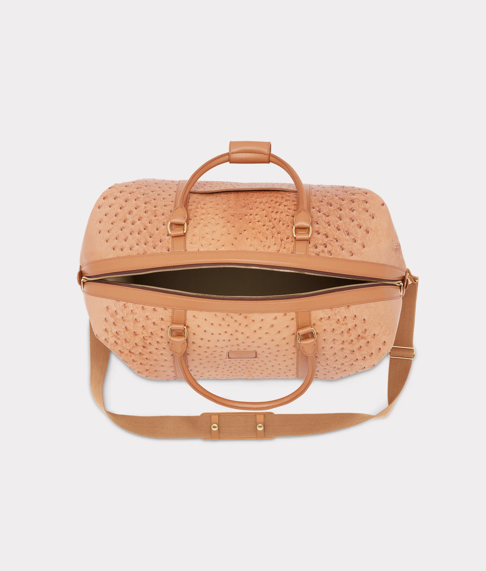 Ostrich Duffle - Large :: Cognac - Image 7