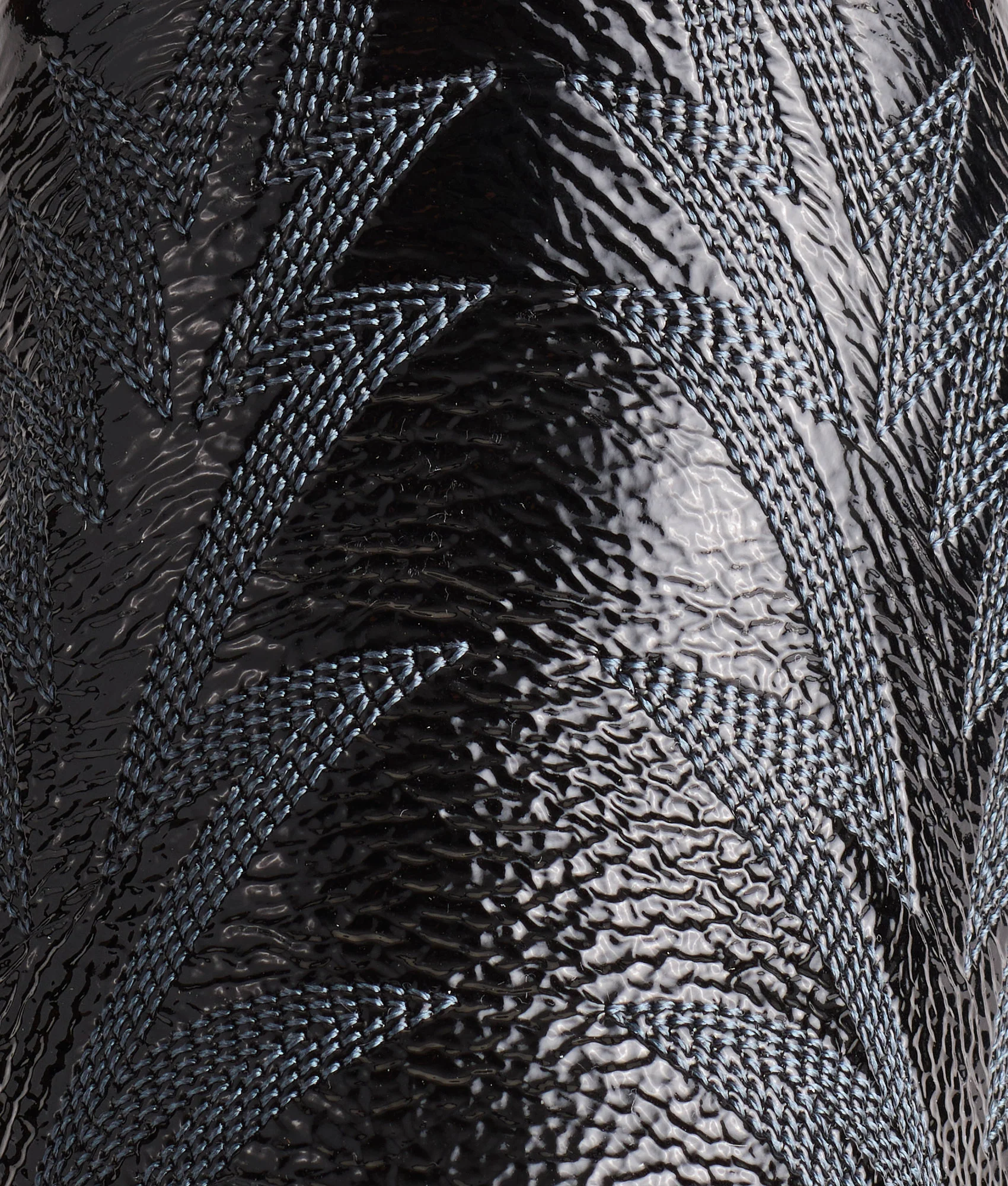 Priscilla :: Crinkle Patent Black - Image 10