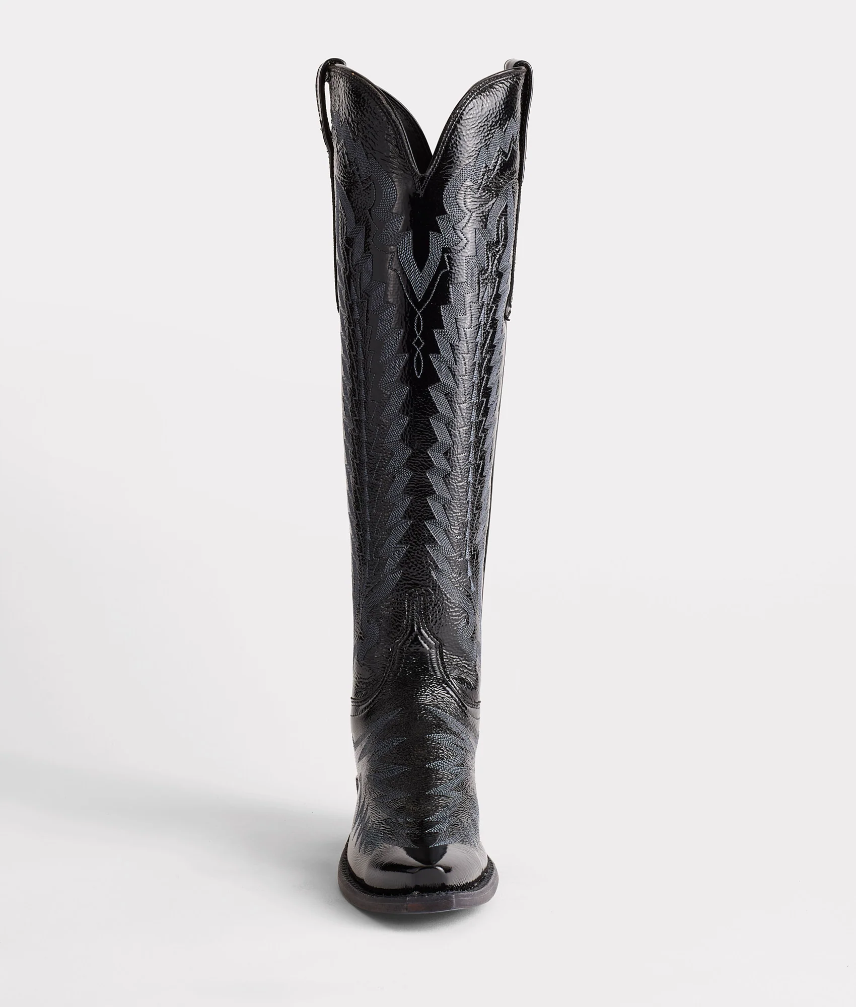 Priscilla :: Crinkle Patent Black - Image 4