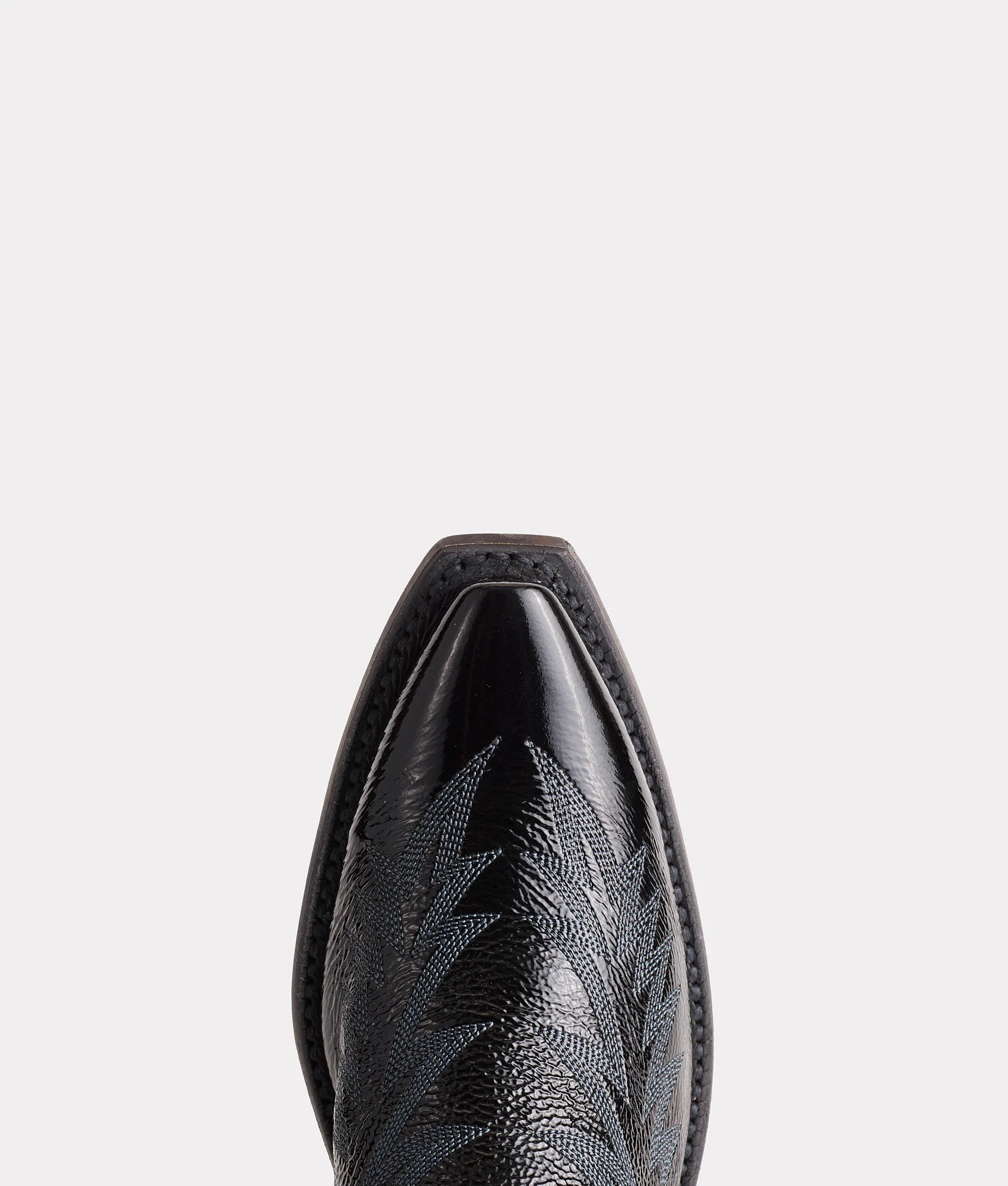 Priscilla :: Crinkle Patent Black - Image 8