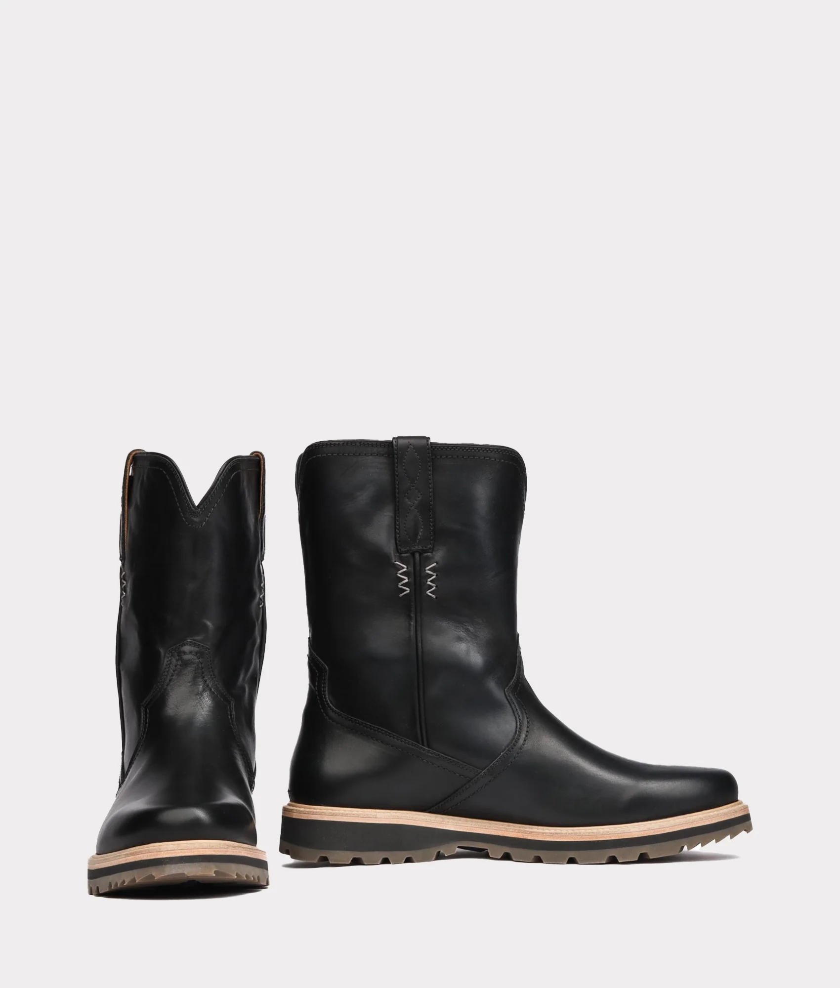 Ranger II Pull On Boot :: Black - Image 2