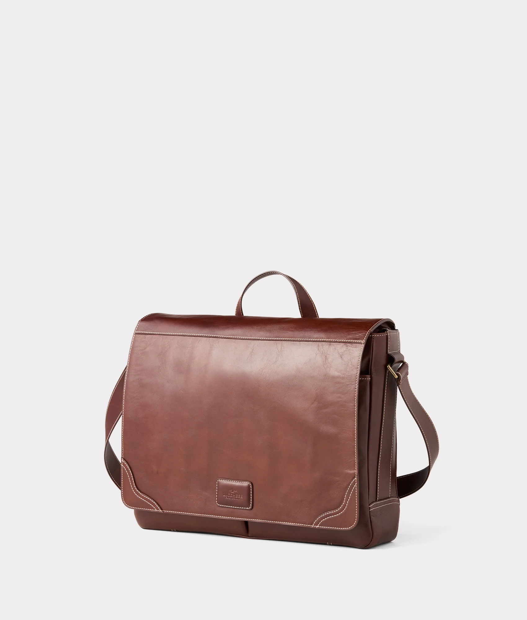 Everyday Messenger Bag :: Brown - Image 3