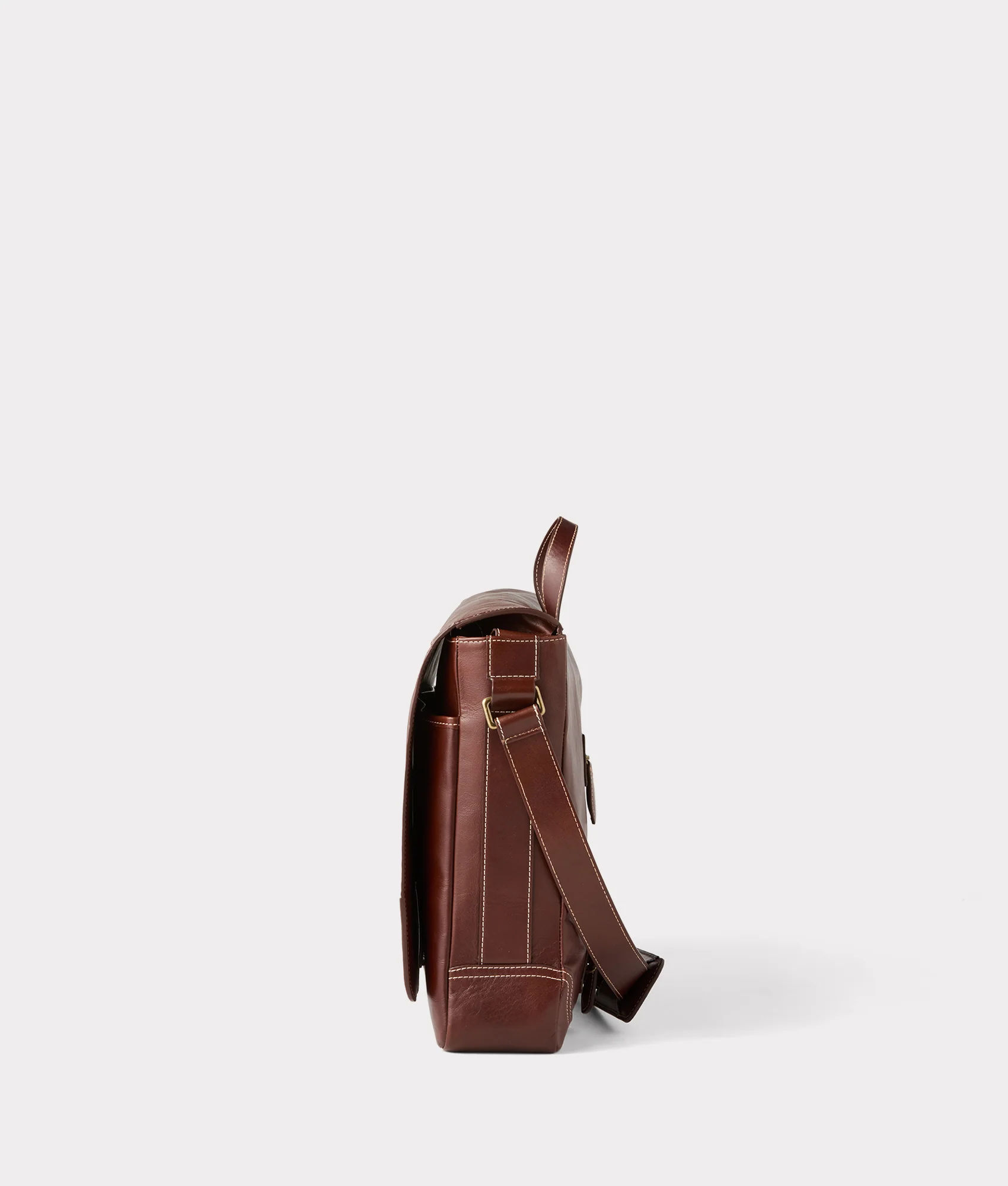 Everyday Messenger Bag :: Brown - Image 5