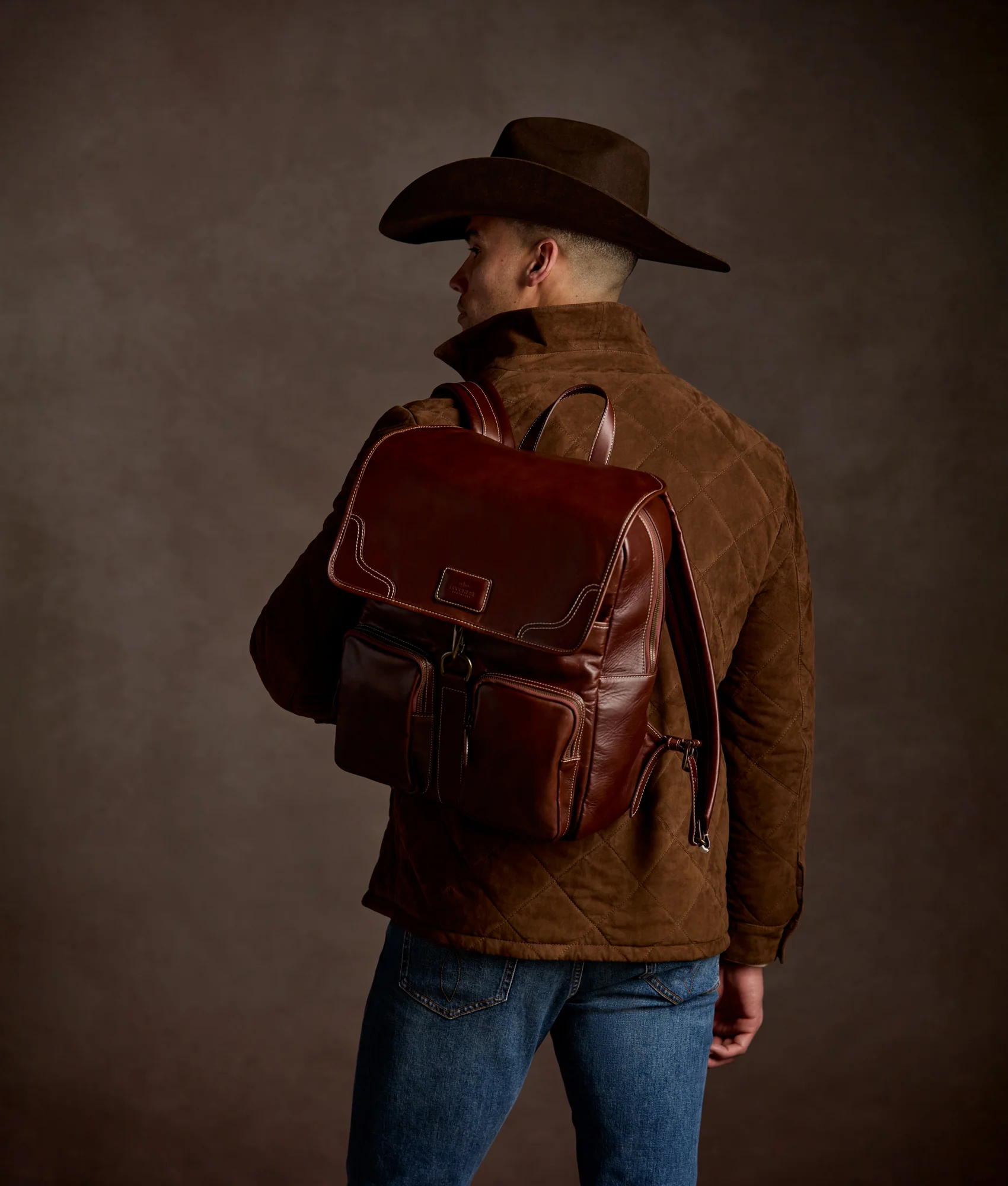 Everyday Backpack :: Brown - Image 9