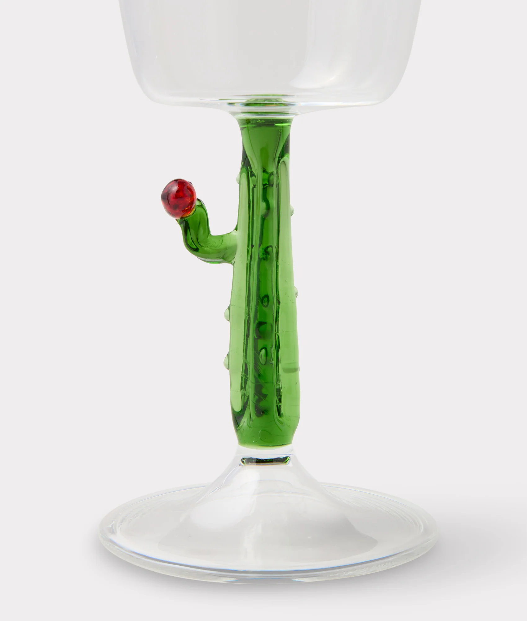 Cactus Water / Wine Glasses - Set of Four :: Green - Image 3