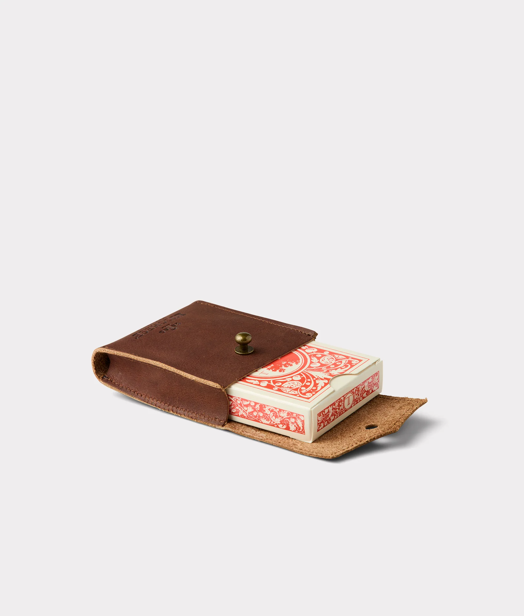 The Code Card Case :: Tan - Image 3
