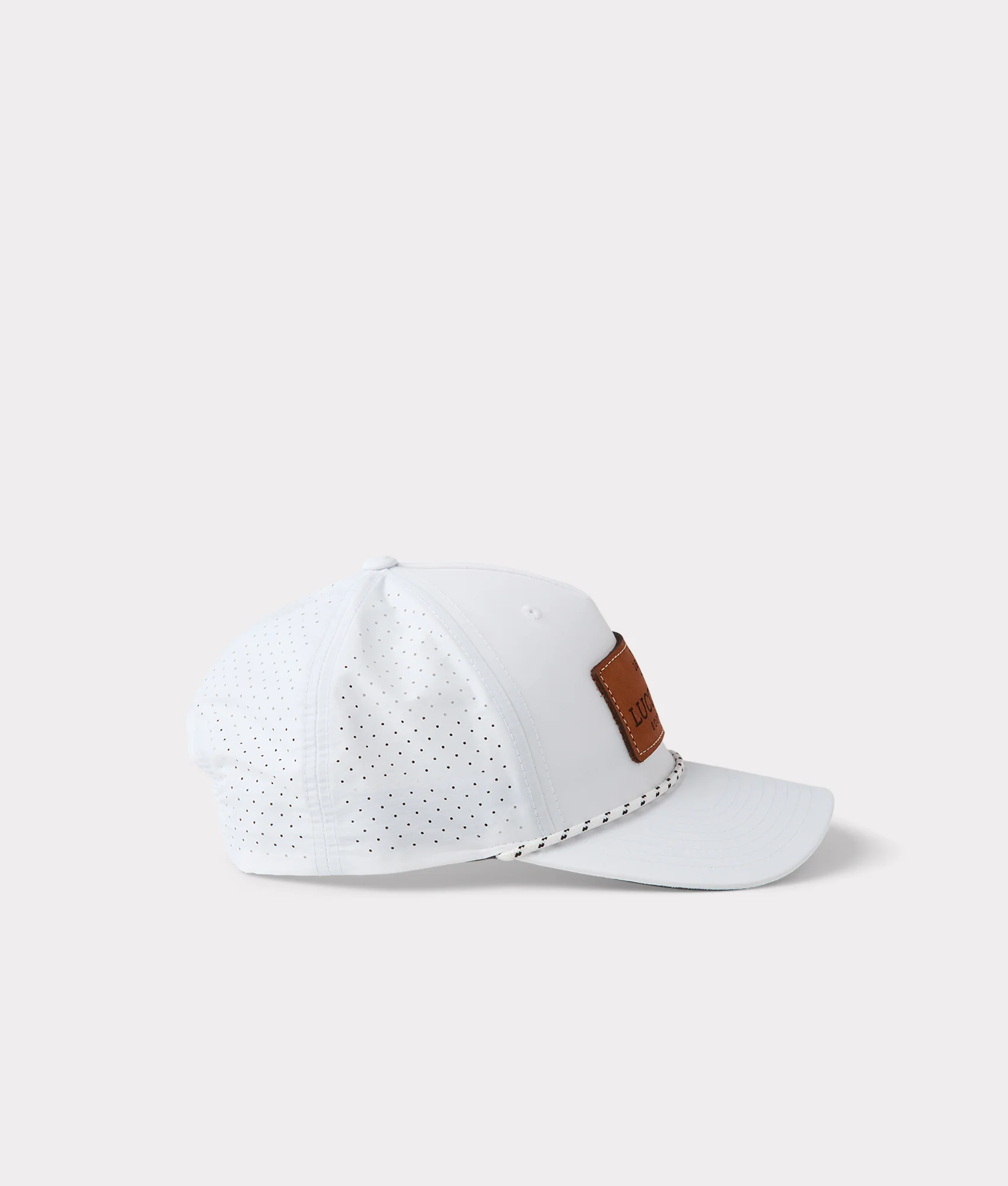 Sport Rope Patch Cap :: White - Image 5