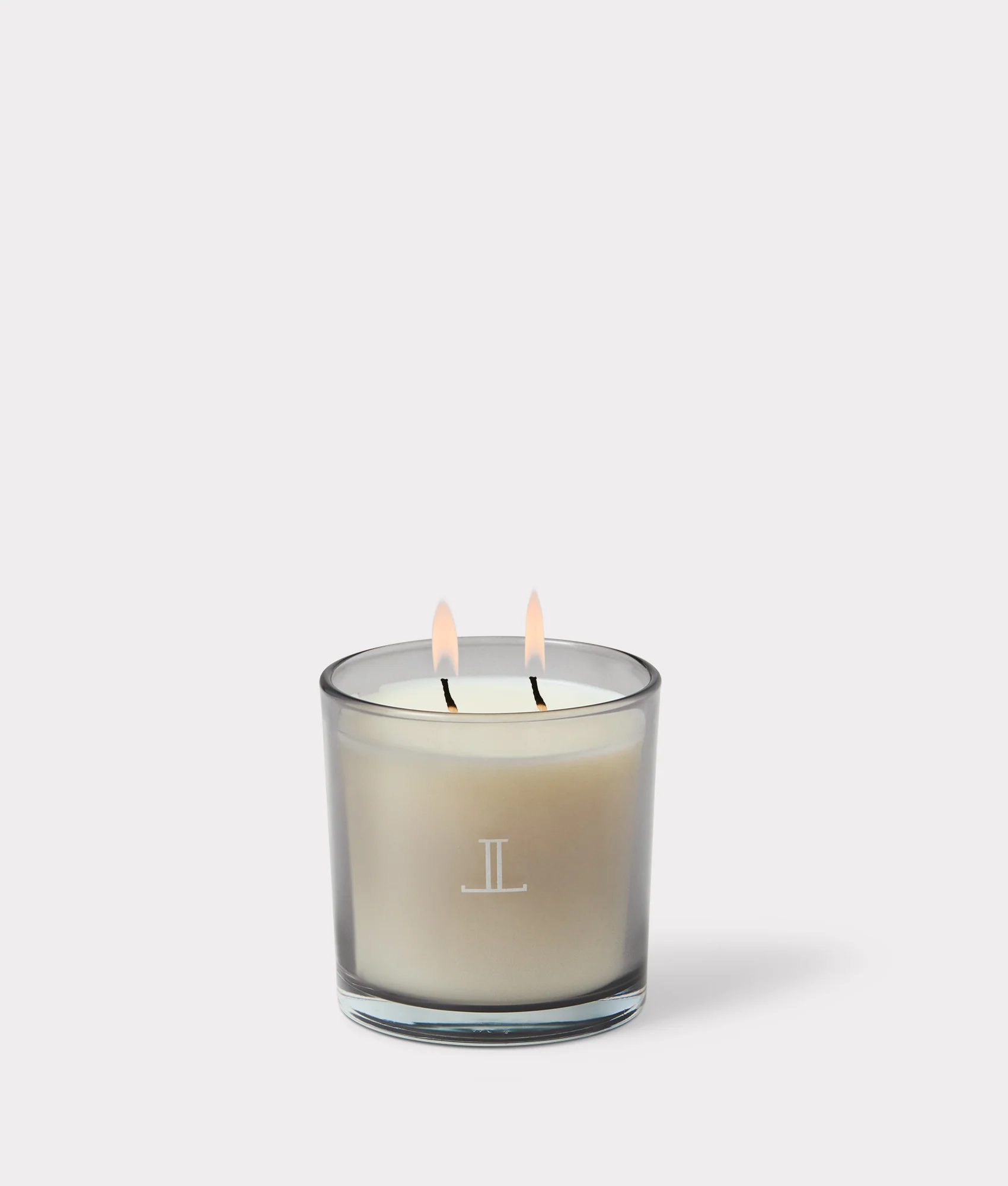 Burnished Teak Double Wick Candle :: Burnished Teak - Image 2