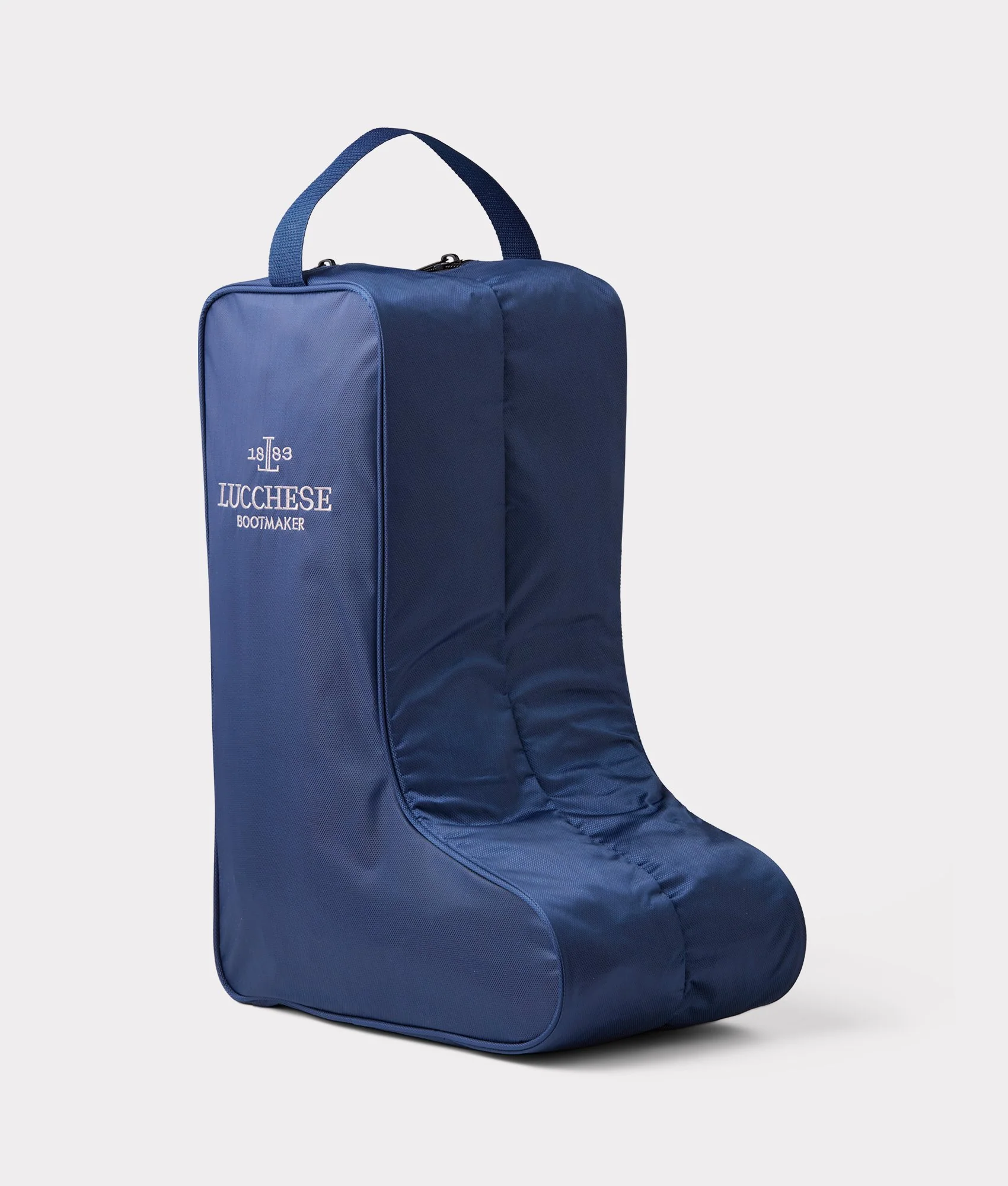 Tall Boot Bag :: Blue - Image 6