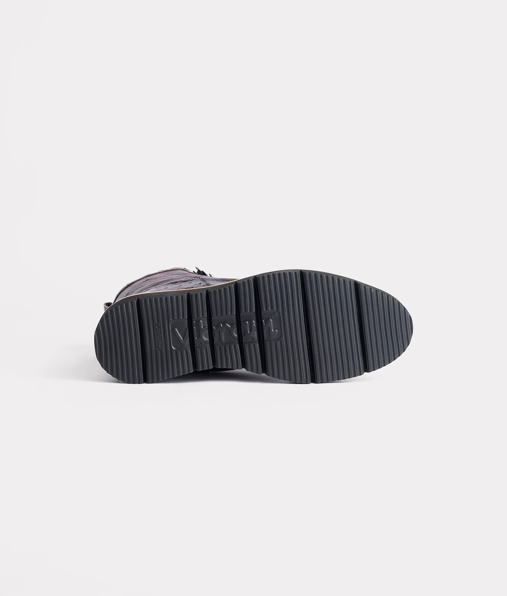 Ridgeline Exotic Lace Up Boot :: Black Cherry - Image 7