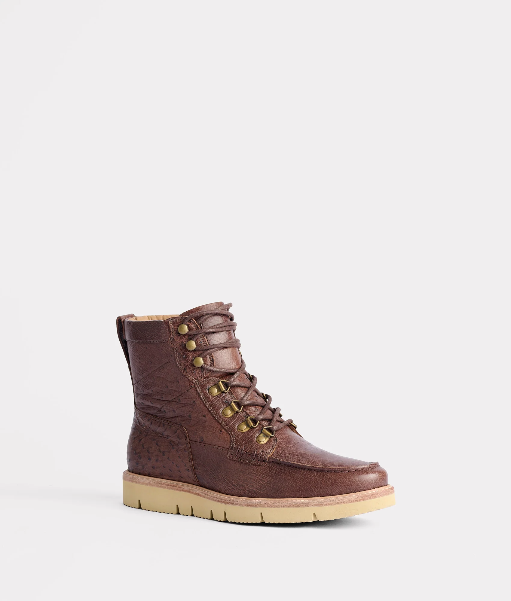 Ridgeline Exotic Lace Up Boot :: Tobacco - Image 5