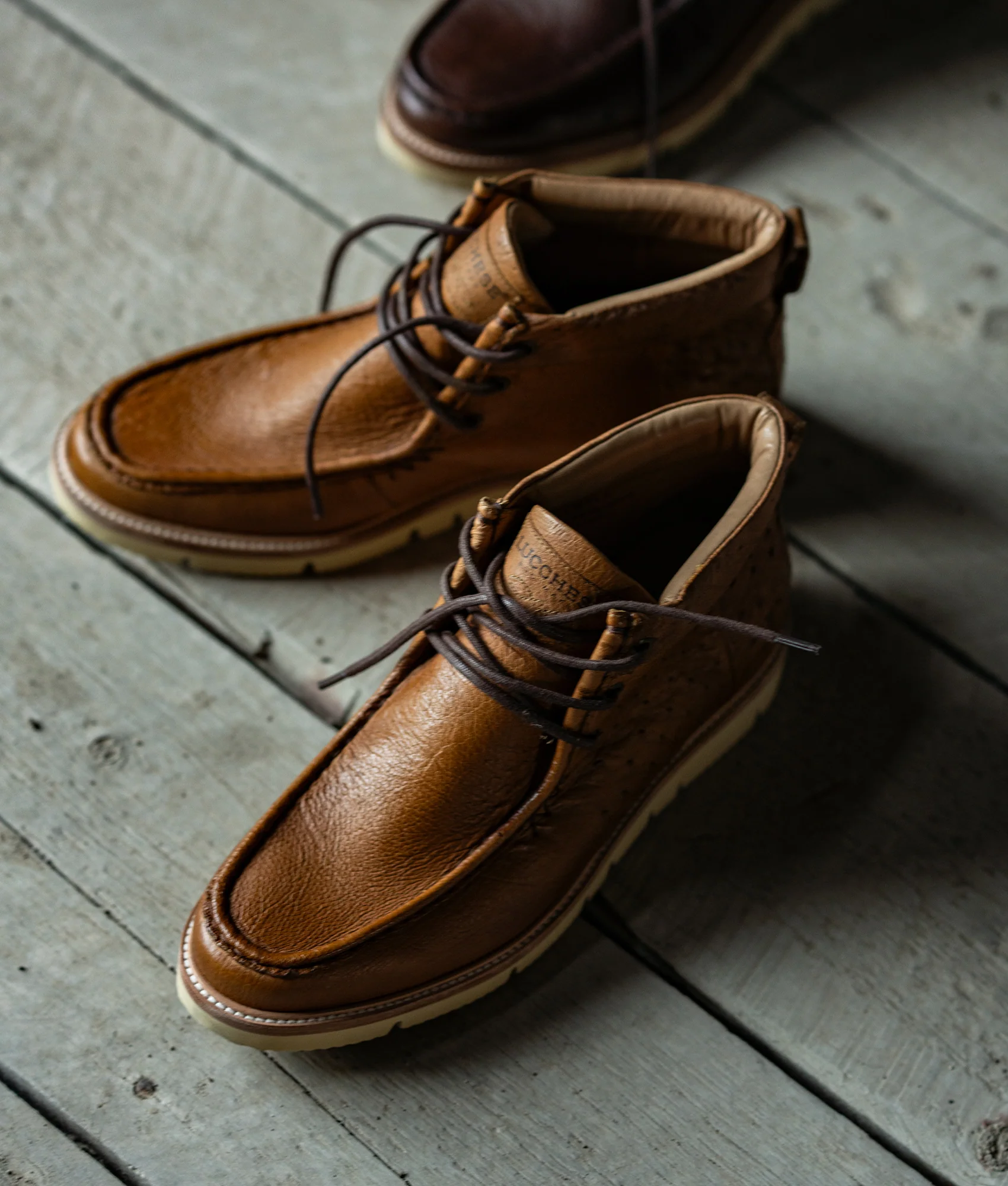 Ridgeline Exotic Chukka Boot :: Barnwood - Image 3