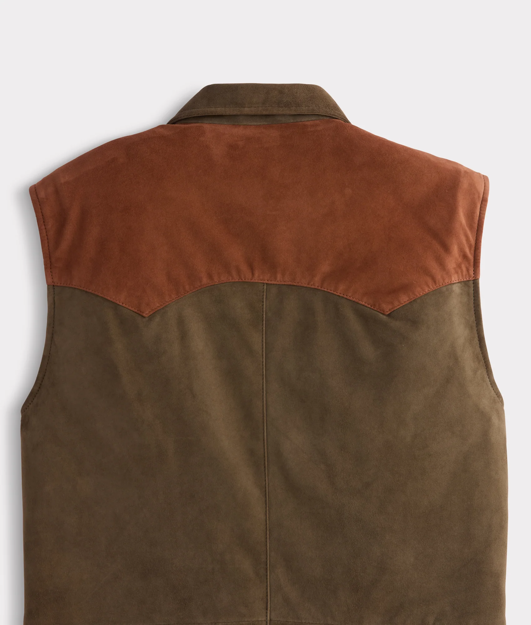 Rit Two-Tone Vest :: Olive - Image 6