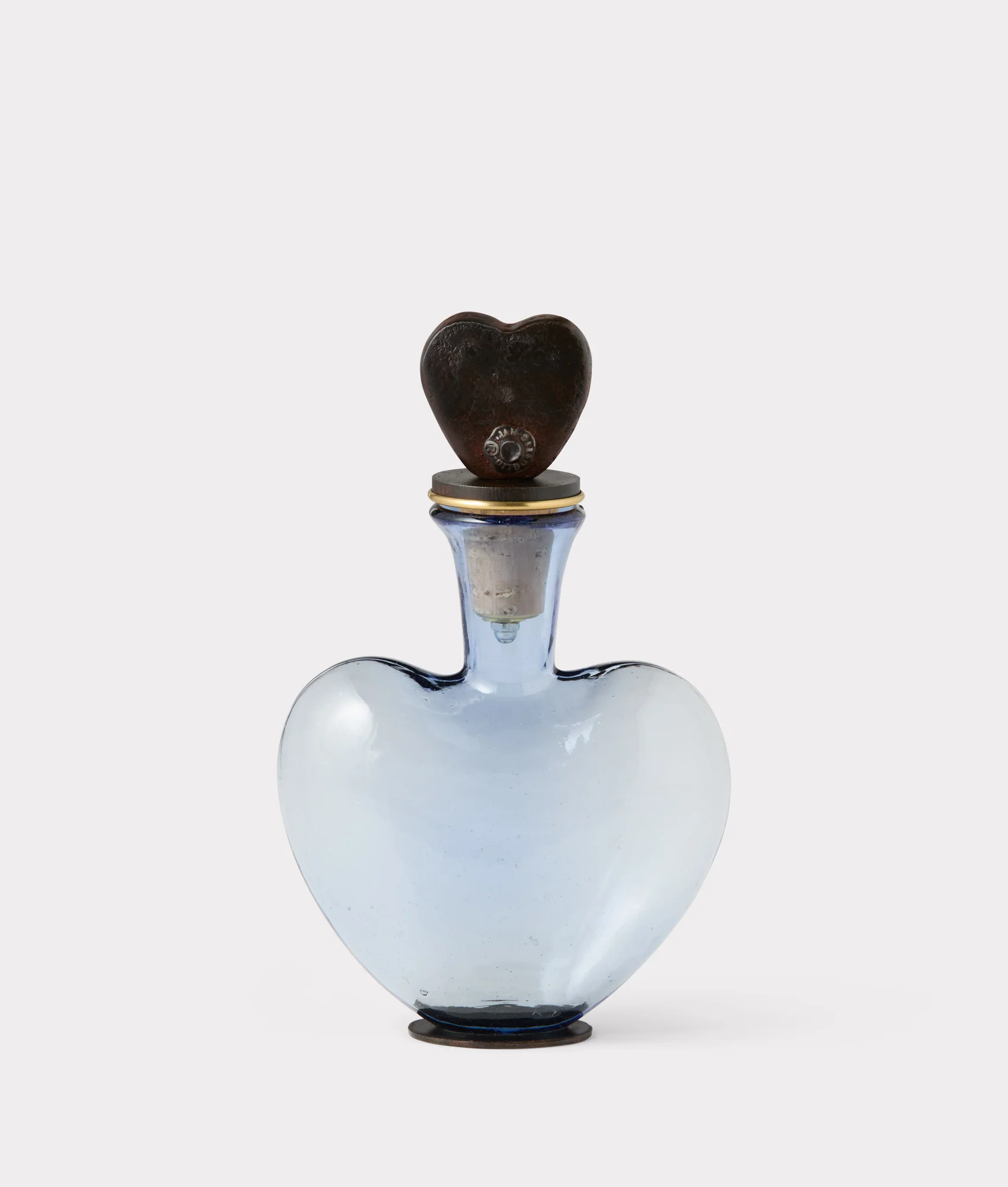 Azalea Heart Decanter :: Blue