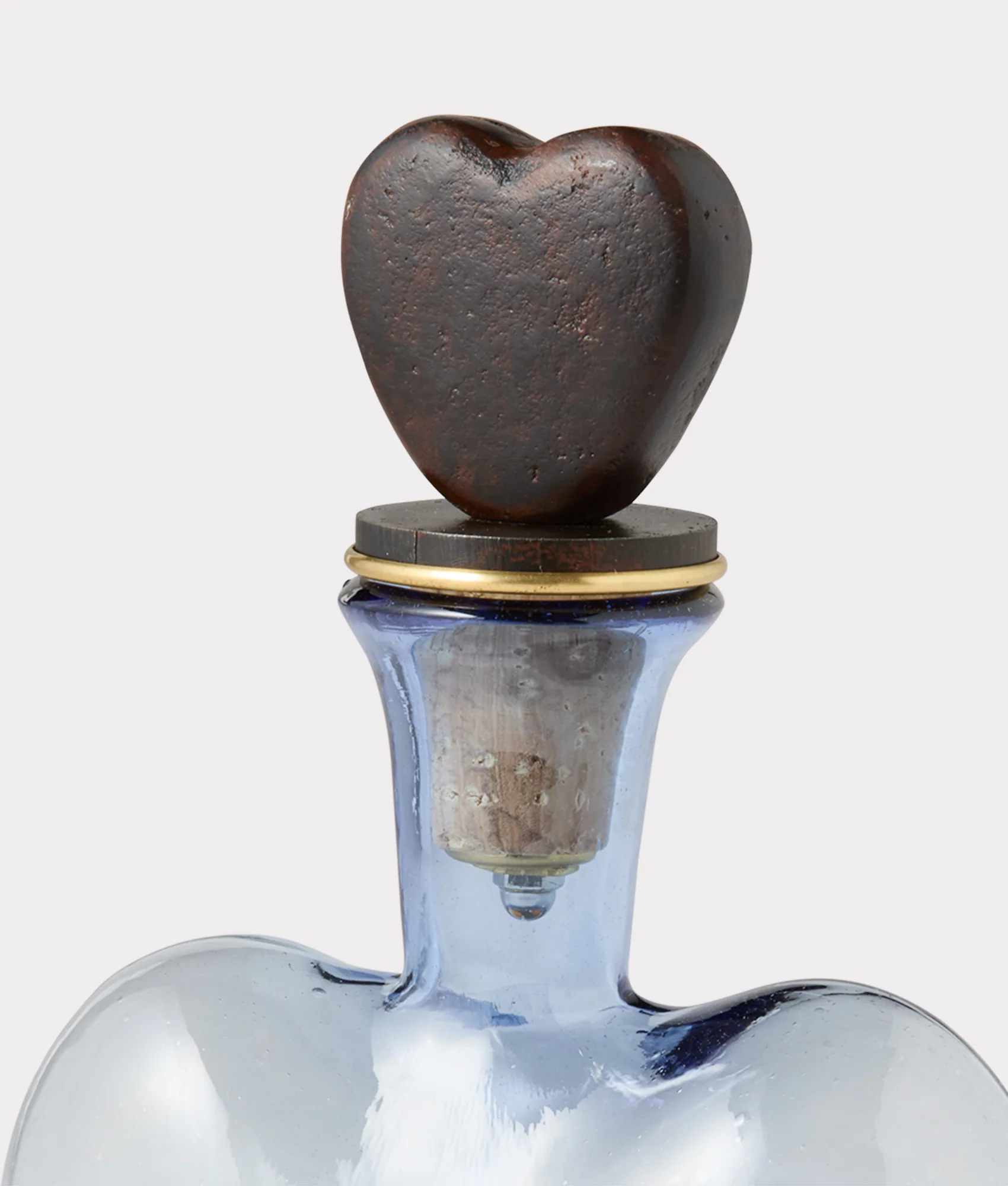 Azalea Heart Decanter :: Blue - Image 5