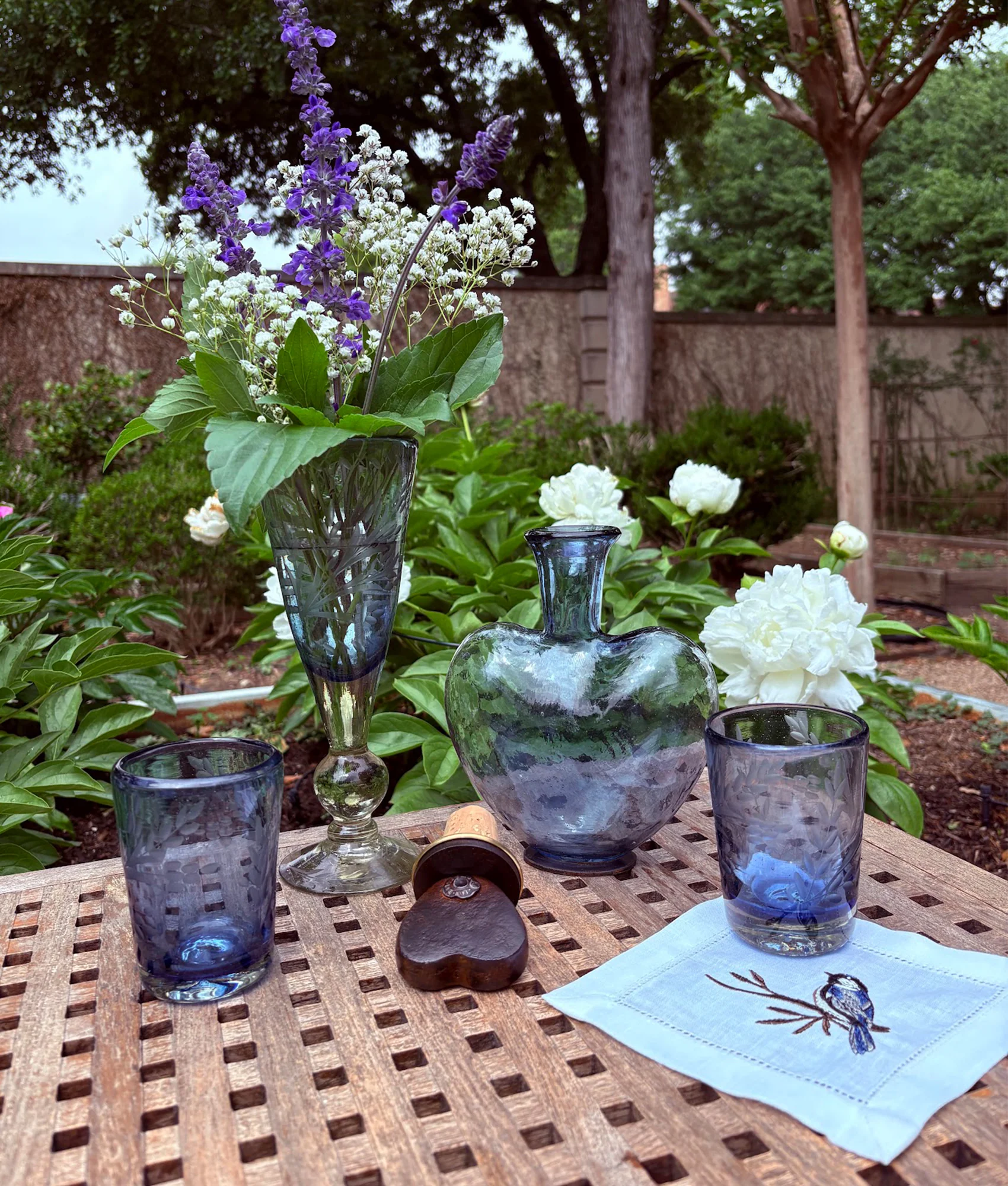 Azalea Goblet :: Blue - Image 2