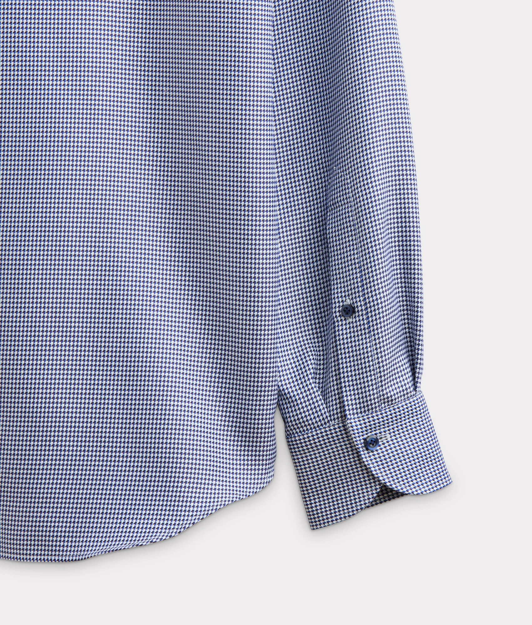 San Antonio Modern Fit :: Navy/White Plaid - Image 5