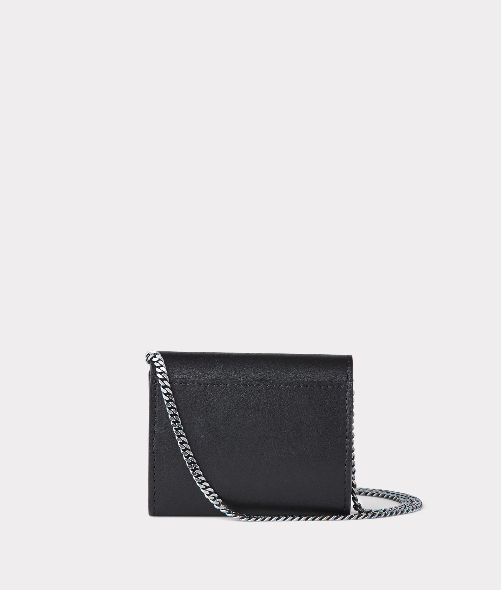Short Wallet On A Chain :: Black - Image 2
