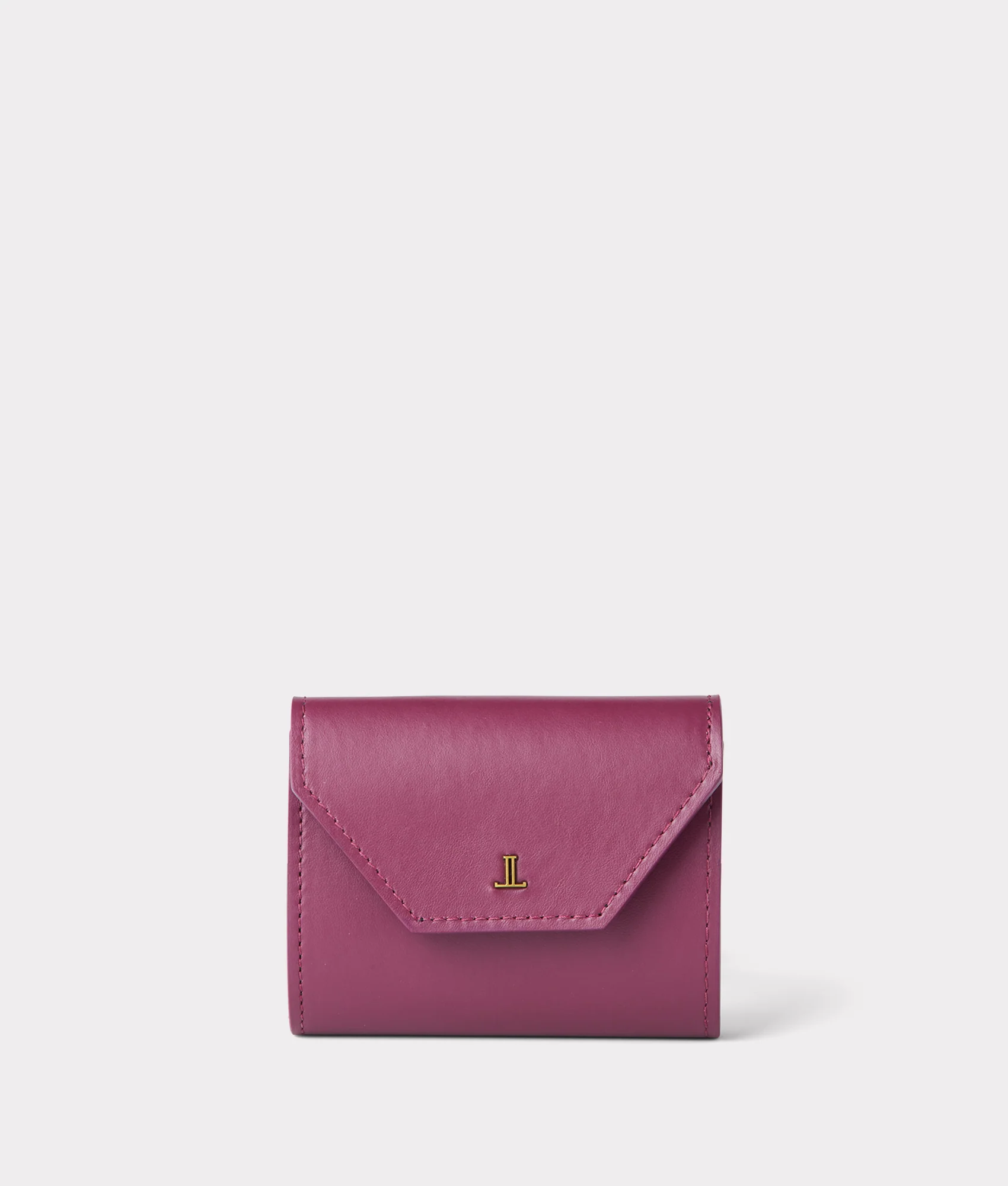 Short Wallet On A Chain :: Burgundy - Image 3