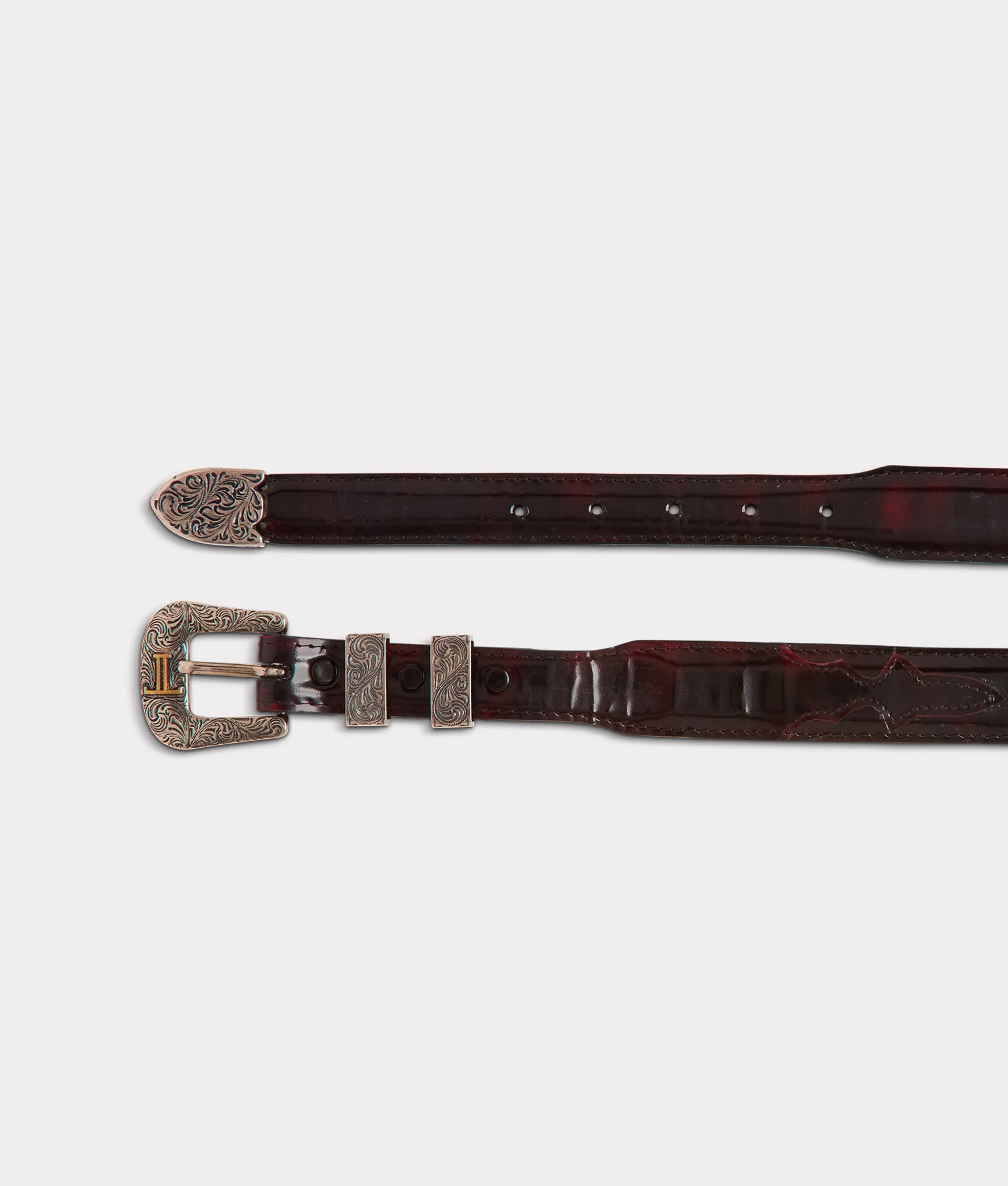Smooth Goat Tapered :: Black Cherry - Image 3