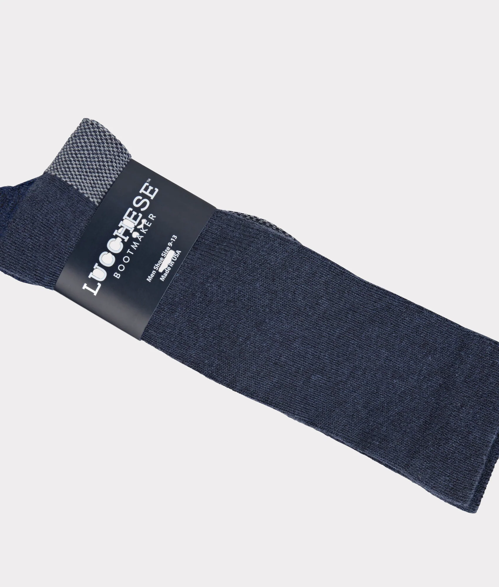 Socks Wool  :: Navy - Image 4