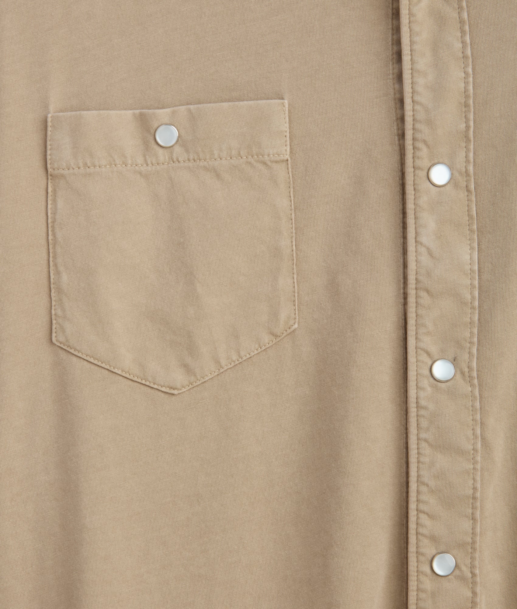 Cody Short Sleeve :: Khaki - Image 3