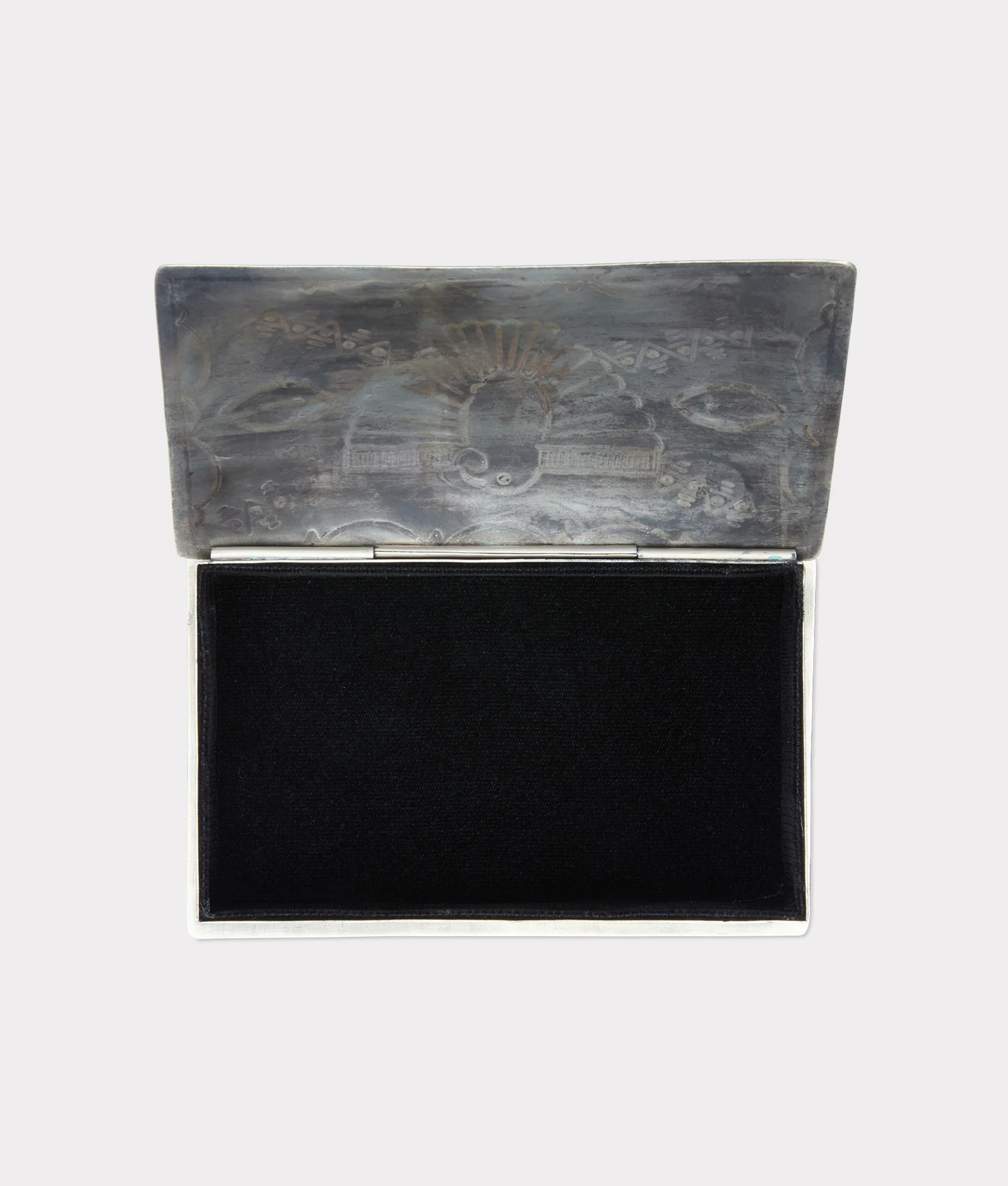 Southwestern Thunderbird Box :: Silver - Image 2