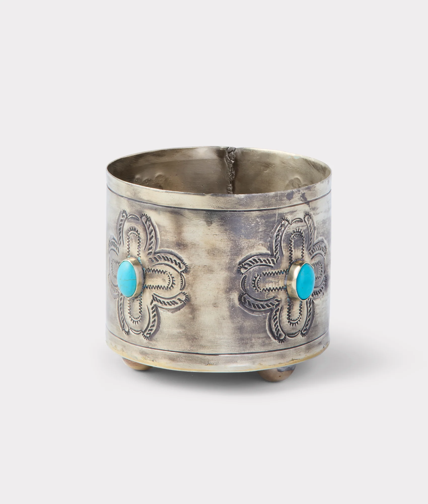 Southwestern Wine Coaster :: Silver - Image 2