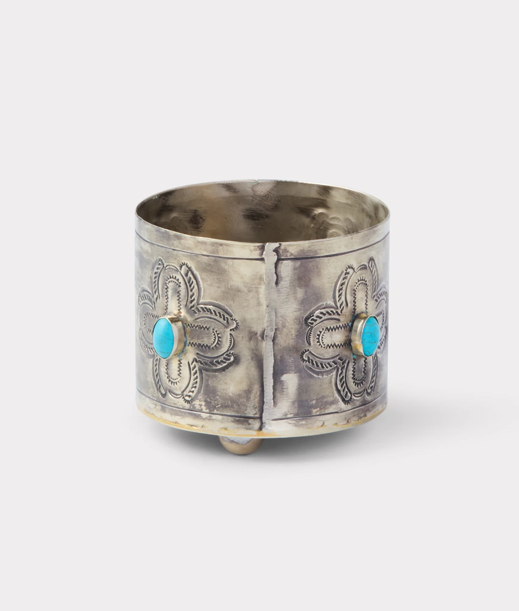 Southwestern Wine Coaster :: Silver - Image 3