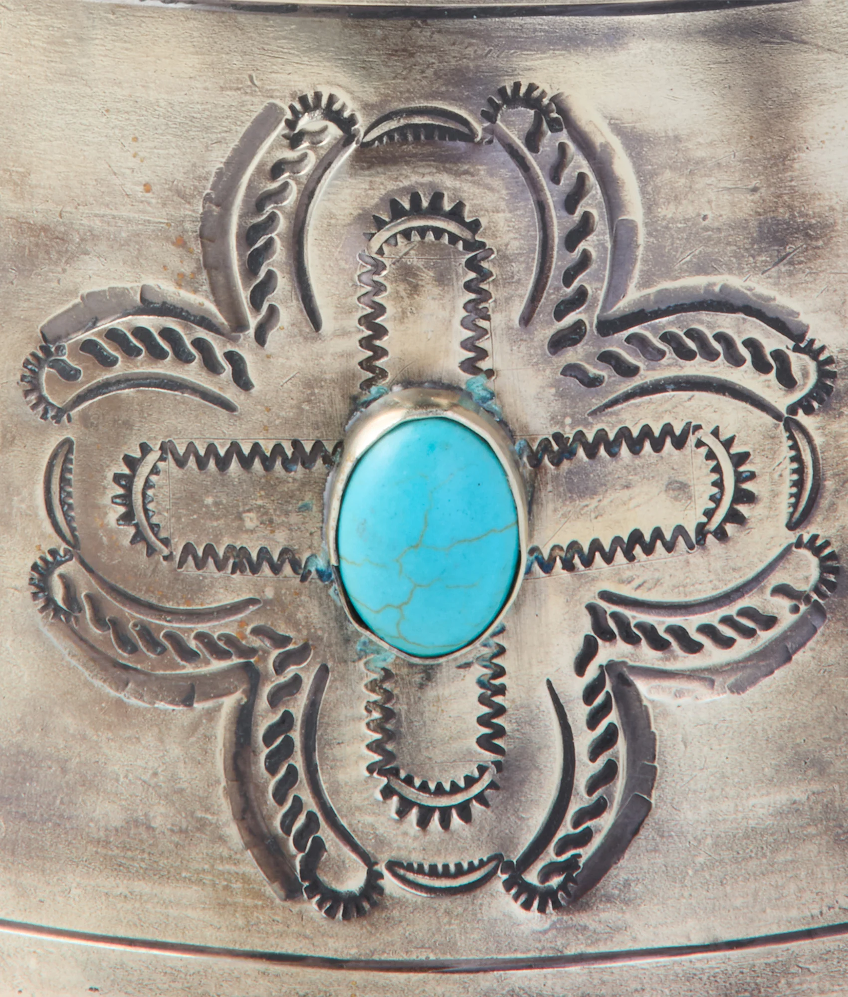 Southwestern Wine Coaster :: Silver - Image 4
