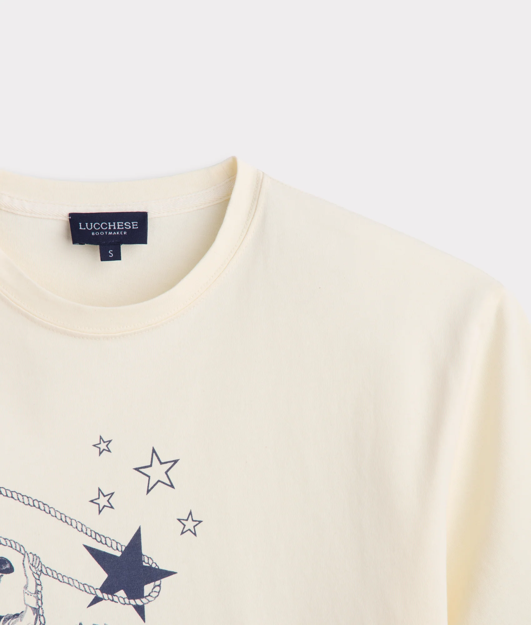 Star Struck Cowgirl Tee :: Ivory - Image 4