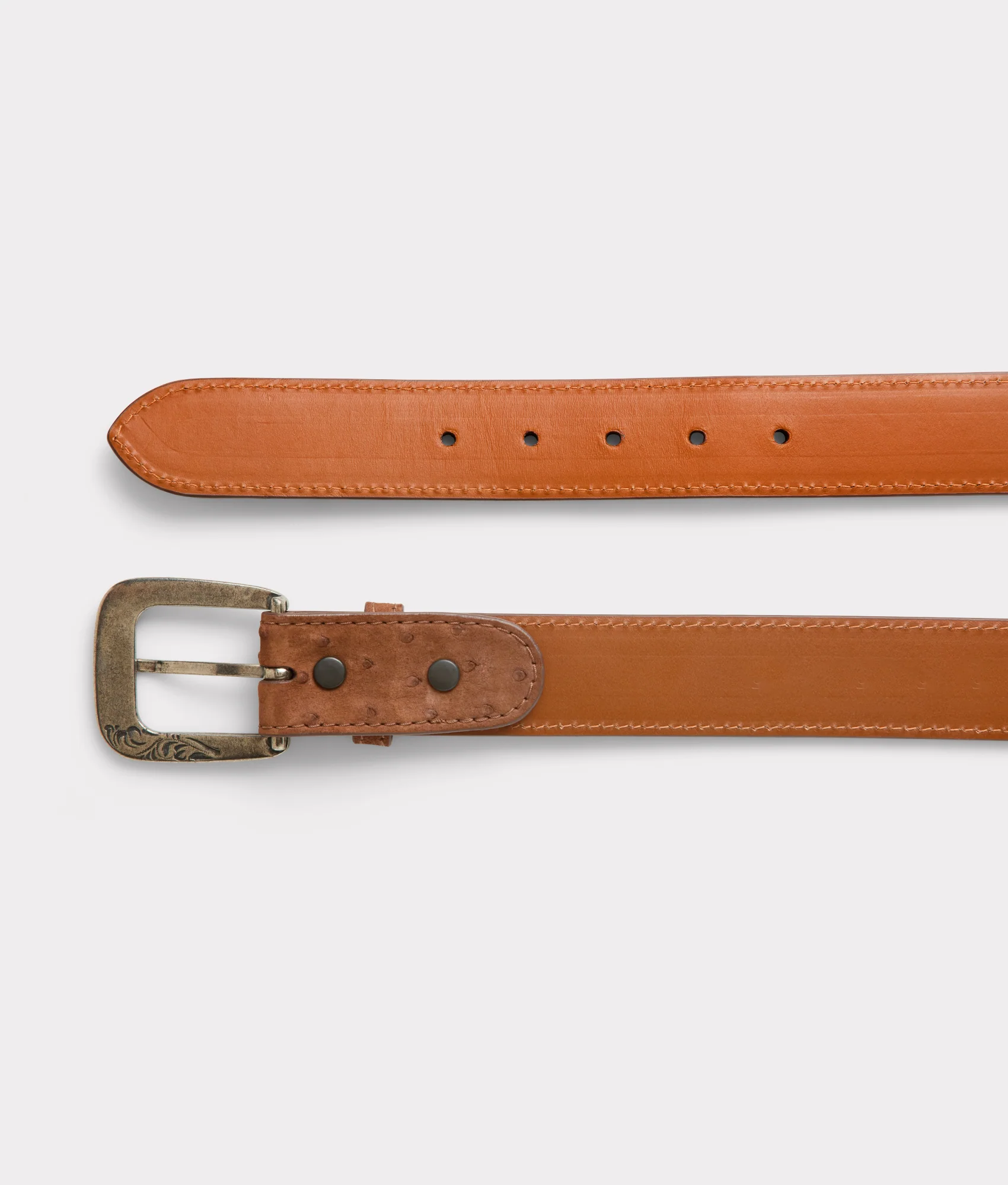 Straight Shooter Belt :: Tobacco - Image 4