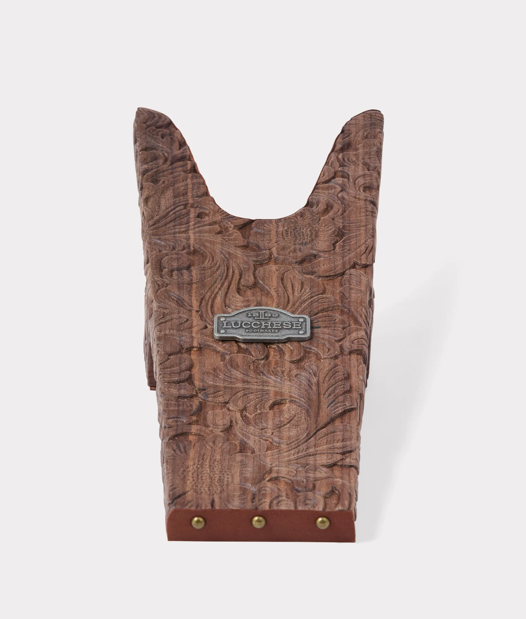 Tooled Boot Jack :: Brown - Image 2