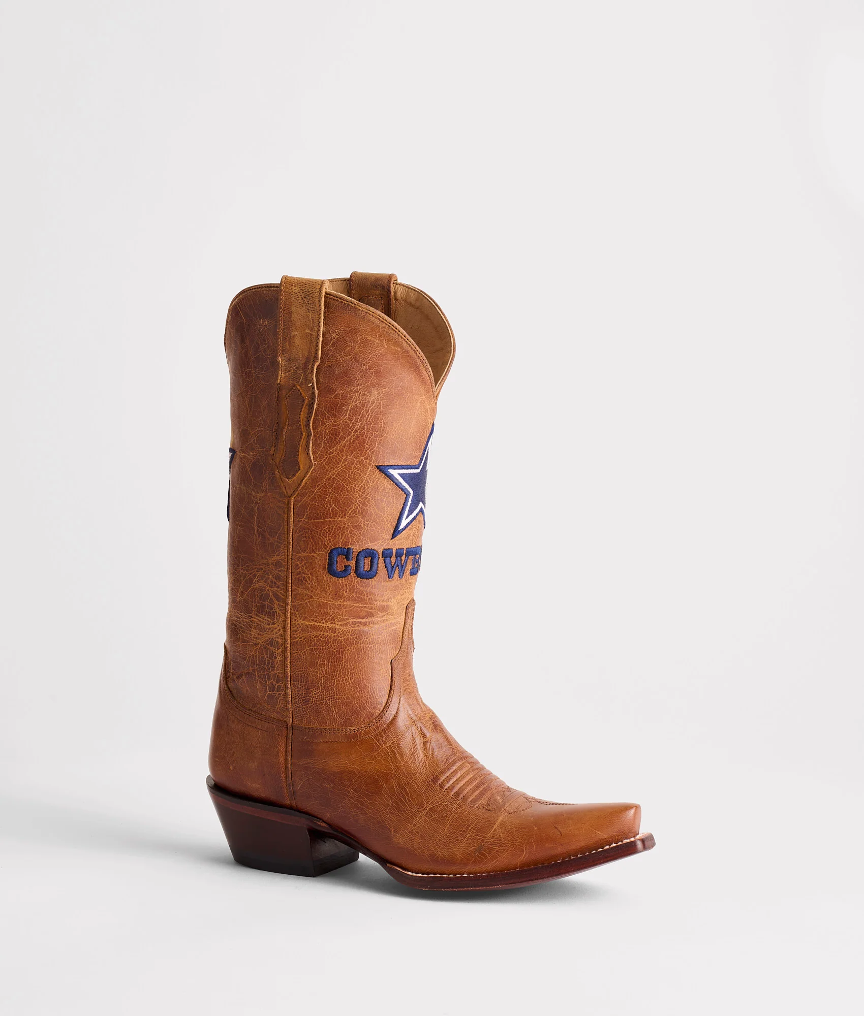 Women's Lucchese x Dallas Cowboys Victory :: Tan - Image 4