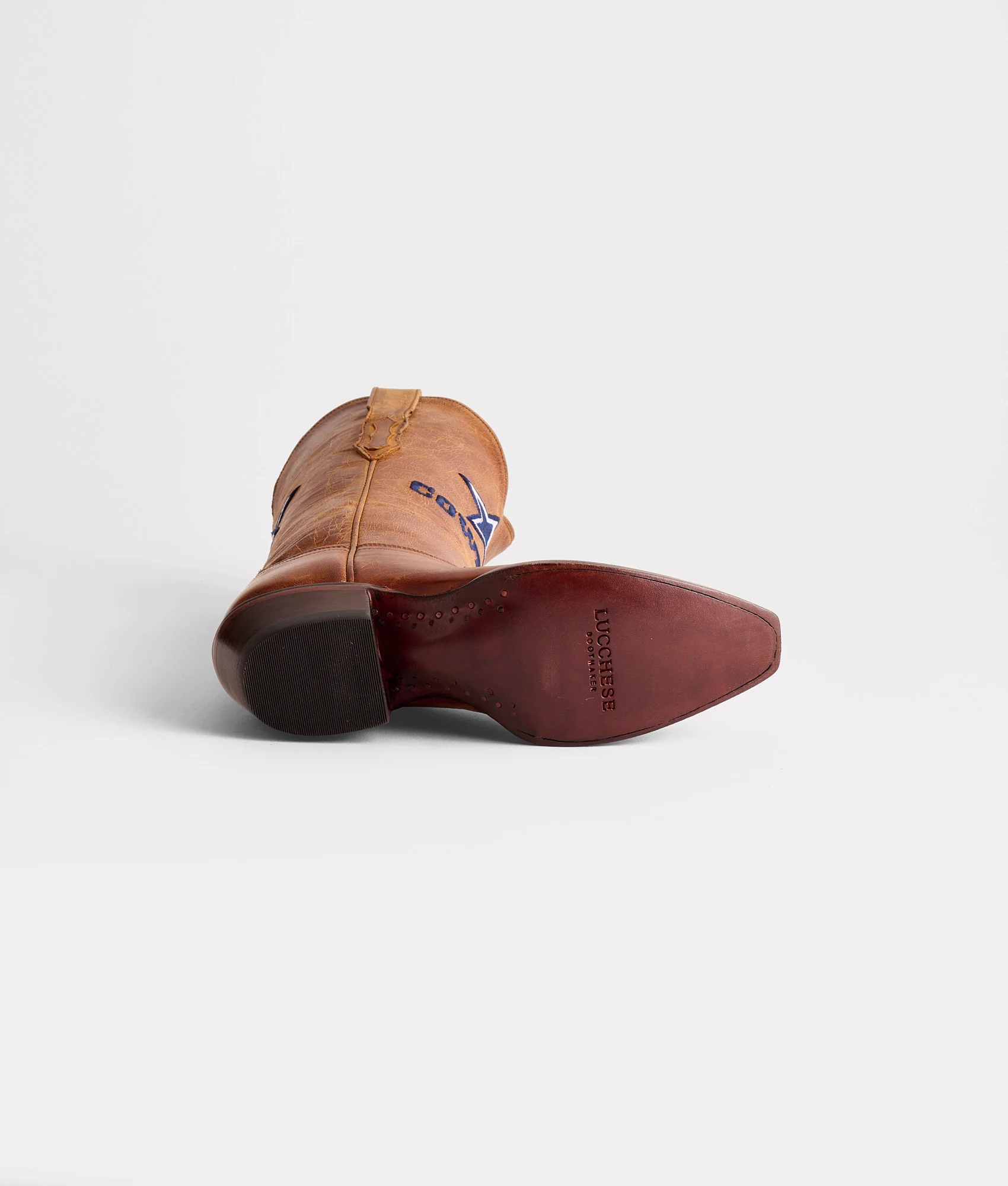 Women's Lucchese x Dallas Cowboys Victory :: Tan - Image 7