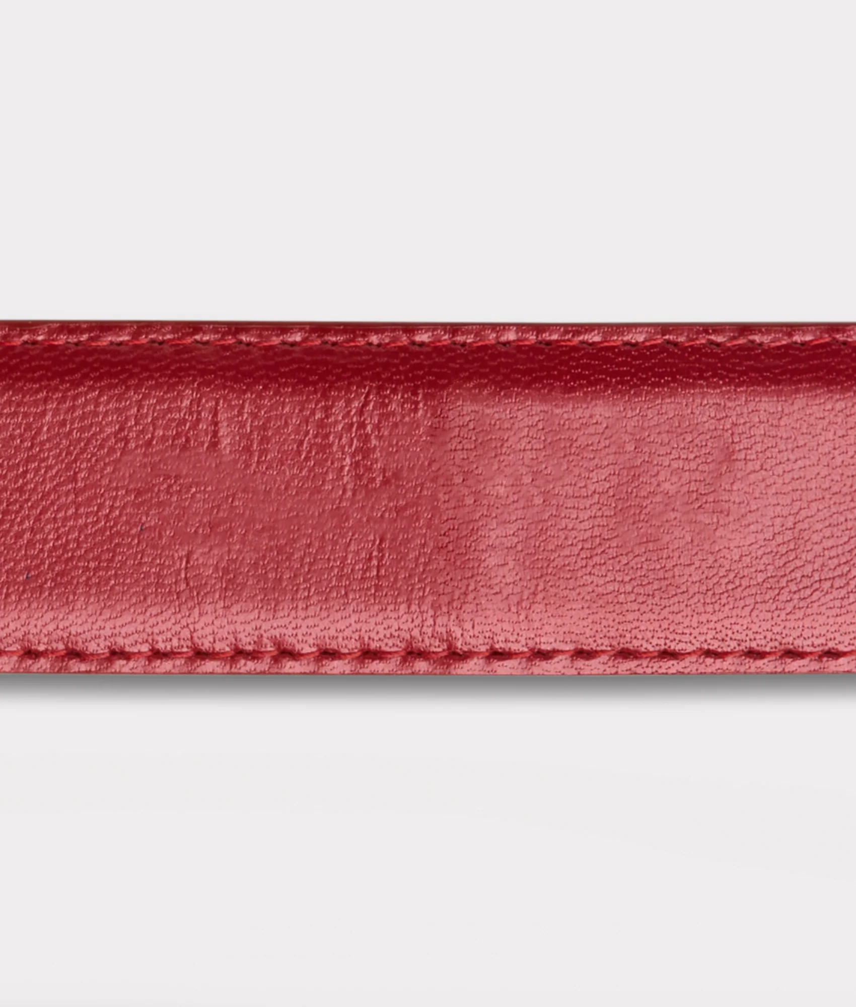 Women's Mirrored L Belt :: Tristan Red - Image 4